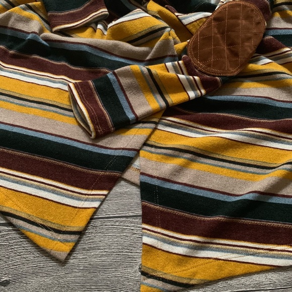 💕 Wavy Comfy Mustard Cardigan - Picture 6 of 7